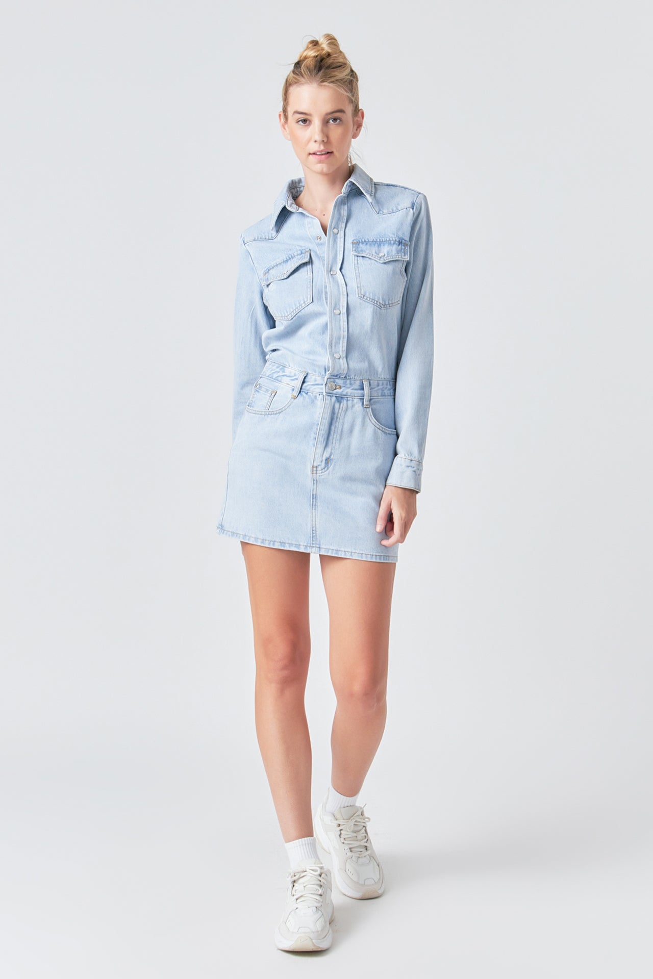 Denim Mini Dress