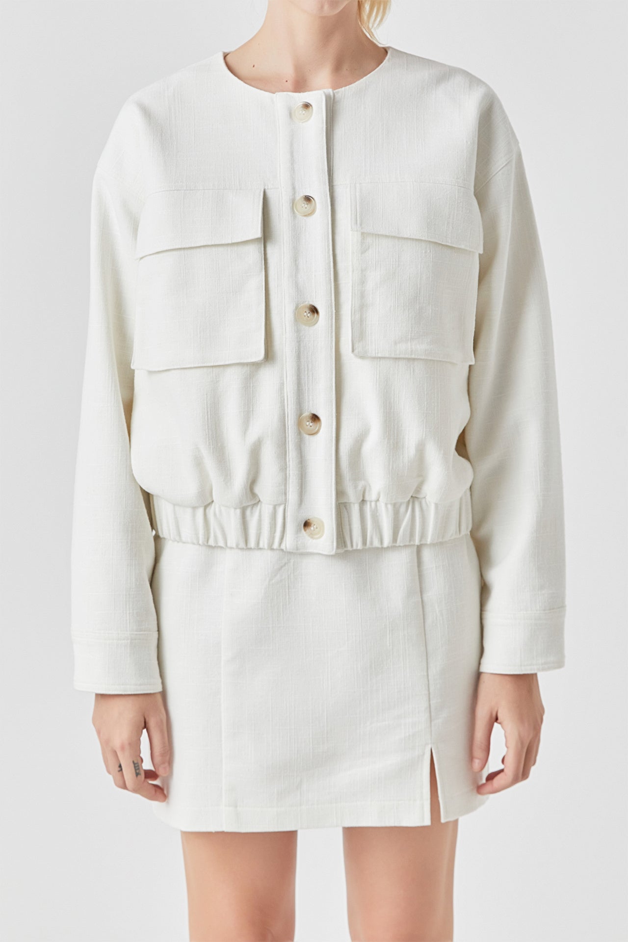 Pocket Linen Jacket