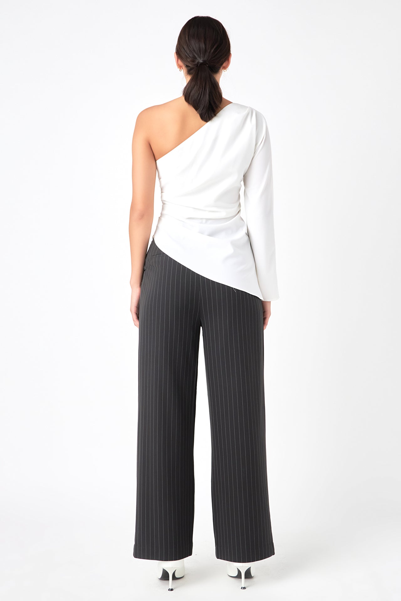 Asymmetric Ruched Top