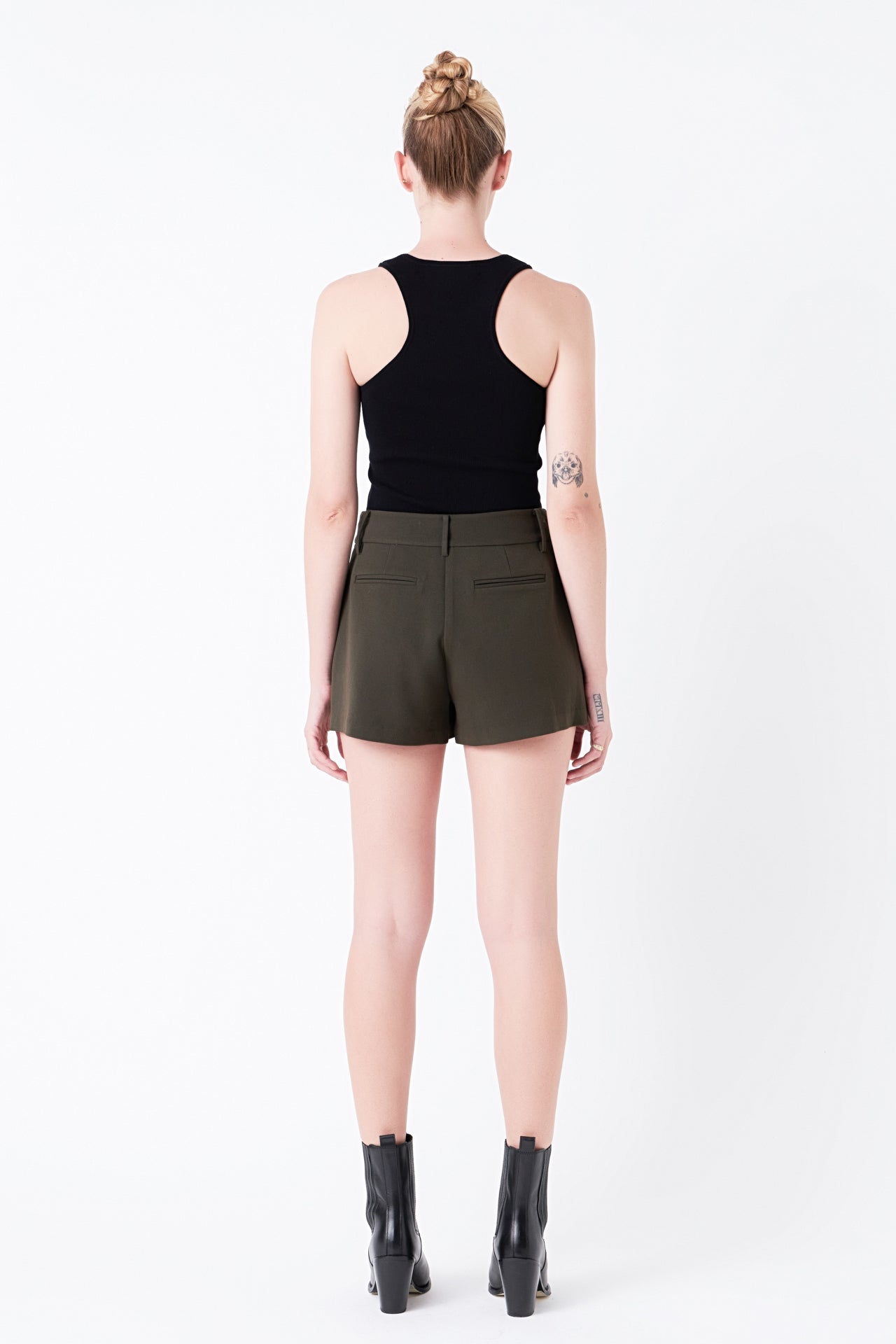 Low Waisted Mini Skort