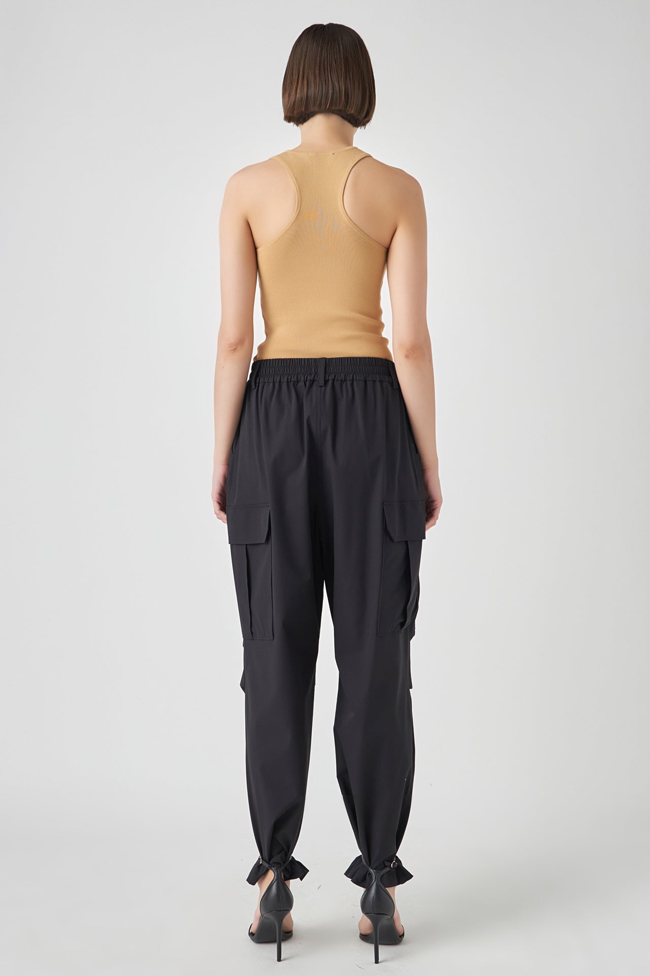 GREY LAB-Knitdown Tank Top-TOPS available at Objectrare