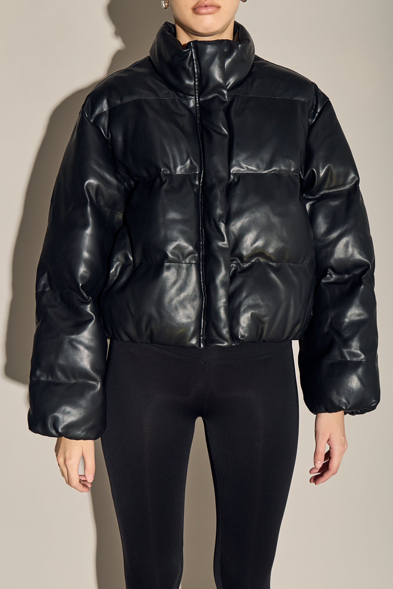 Cropped Puffer Jacket
