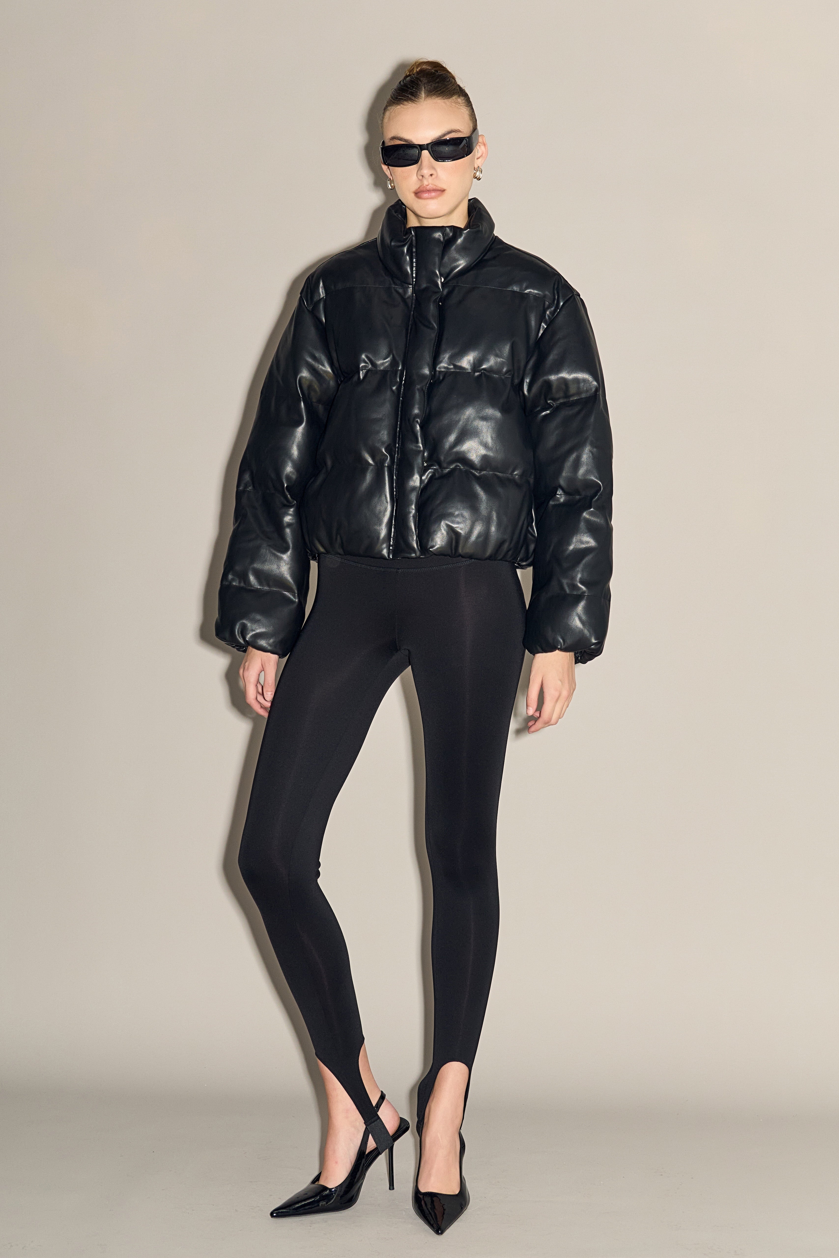 Cropped Puffer Jacket