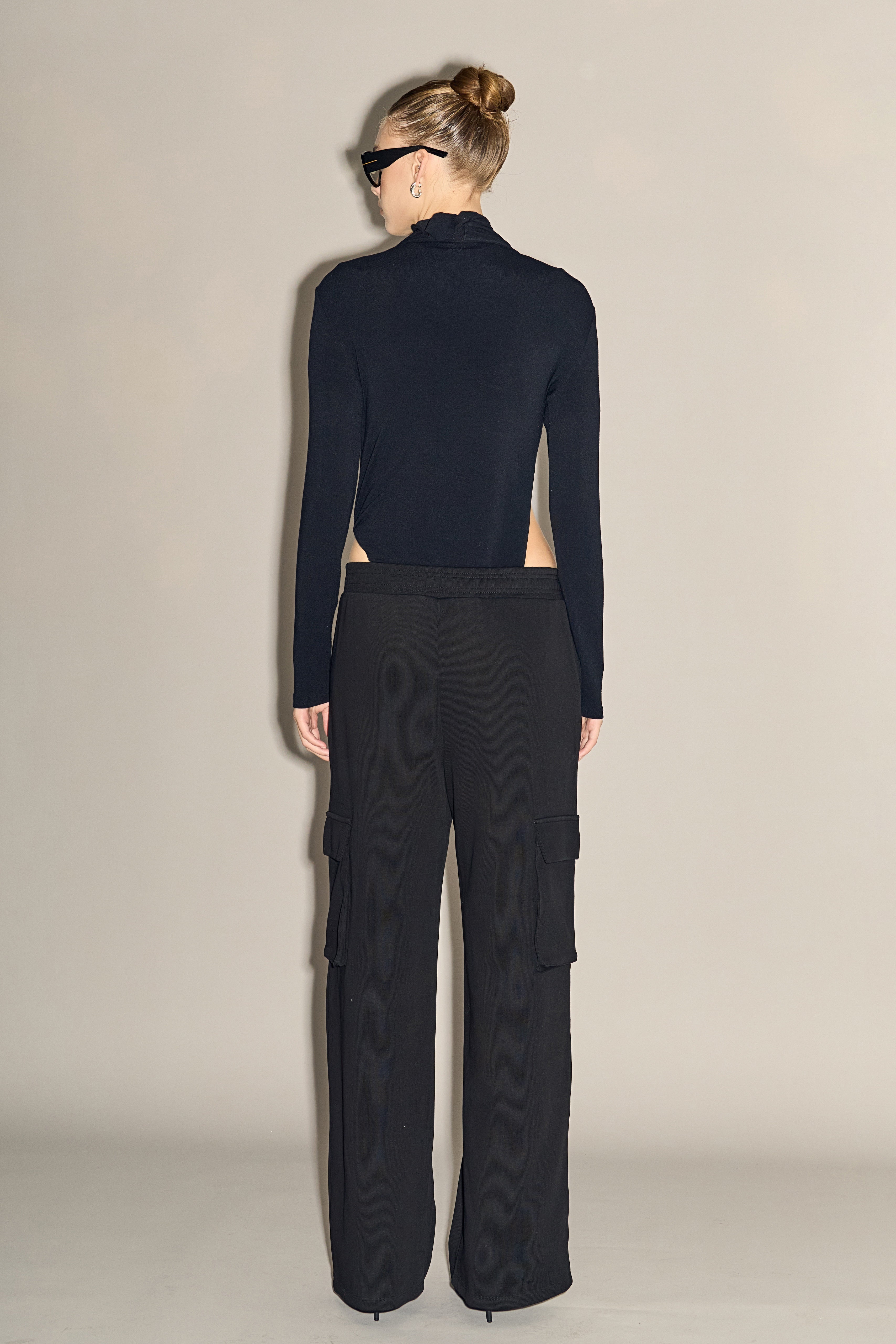 Wide Knit Pants with Pockets