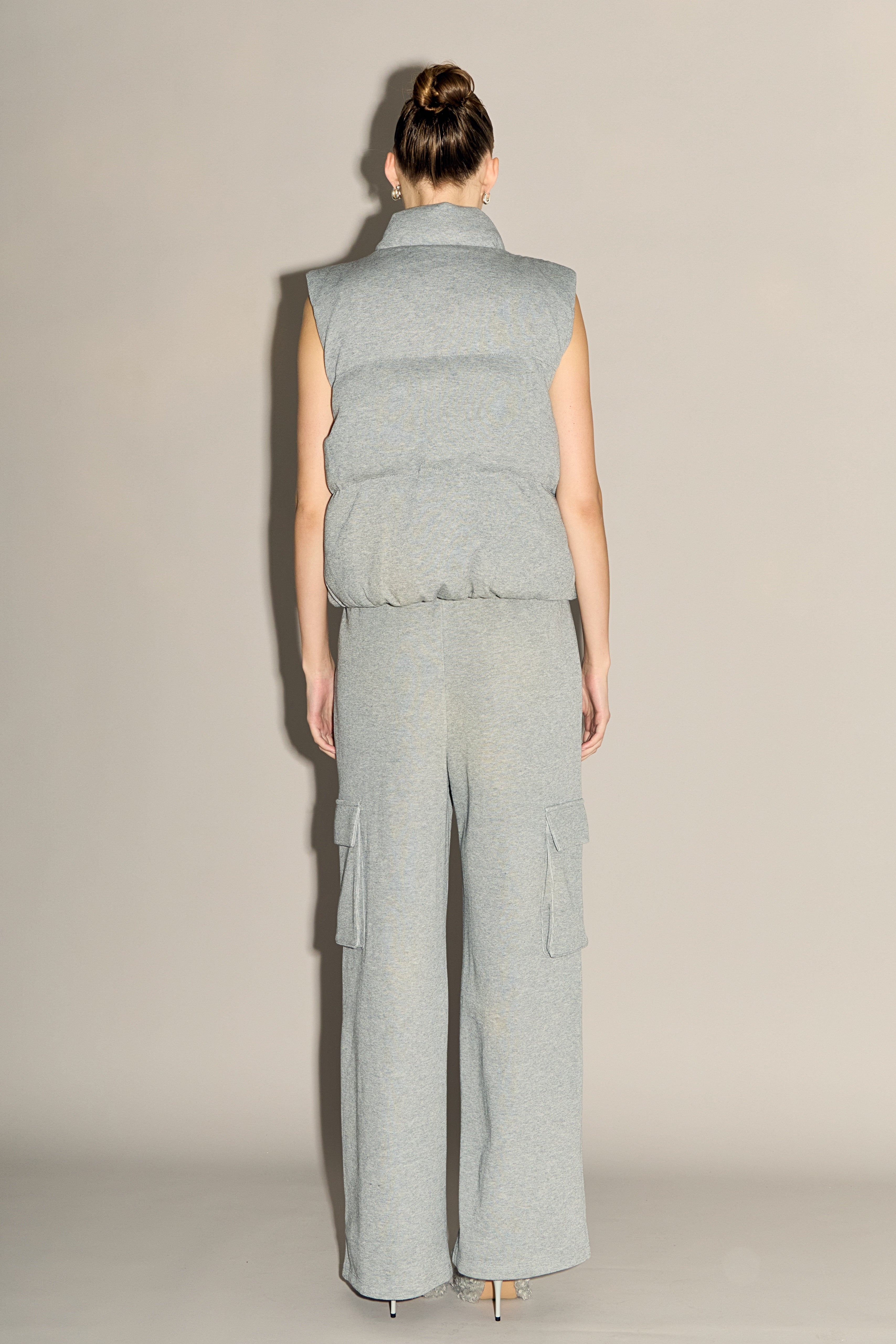 Wide Knit Pants with Pockets