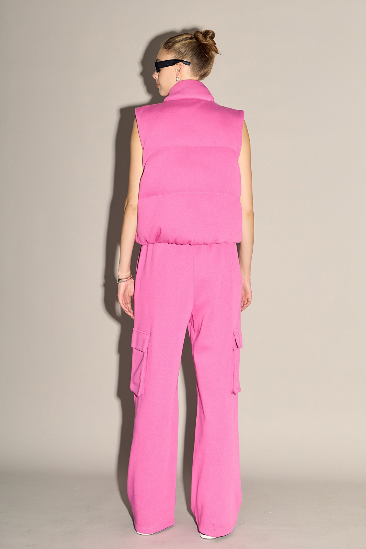 Wide Knit Pants with Pockets