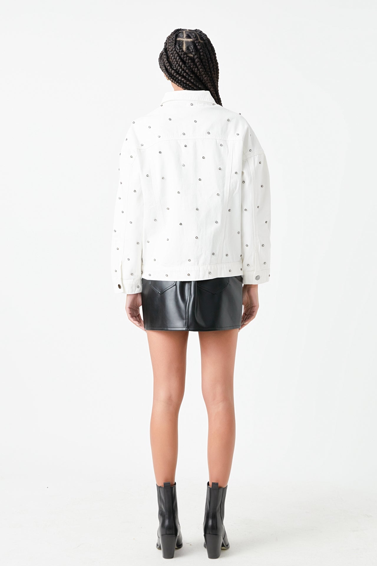 Studded Denim Jacket