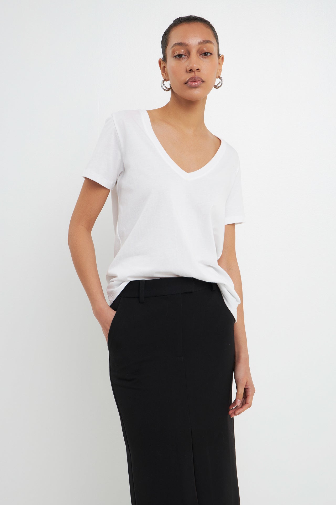 Classic V-neck T-shirt