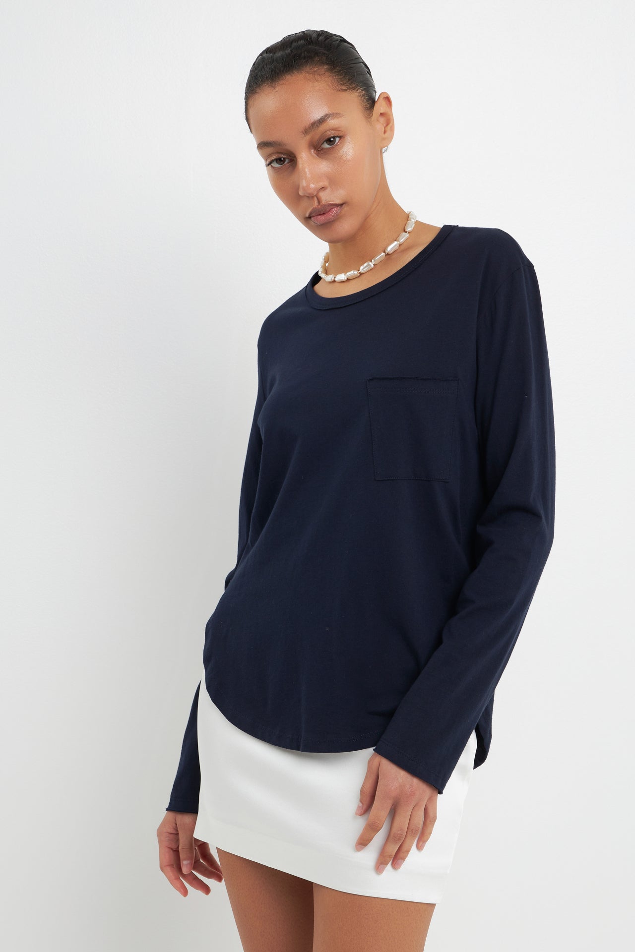 Classic Round Neck Long Sleeve