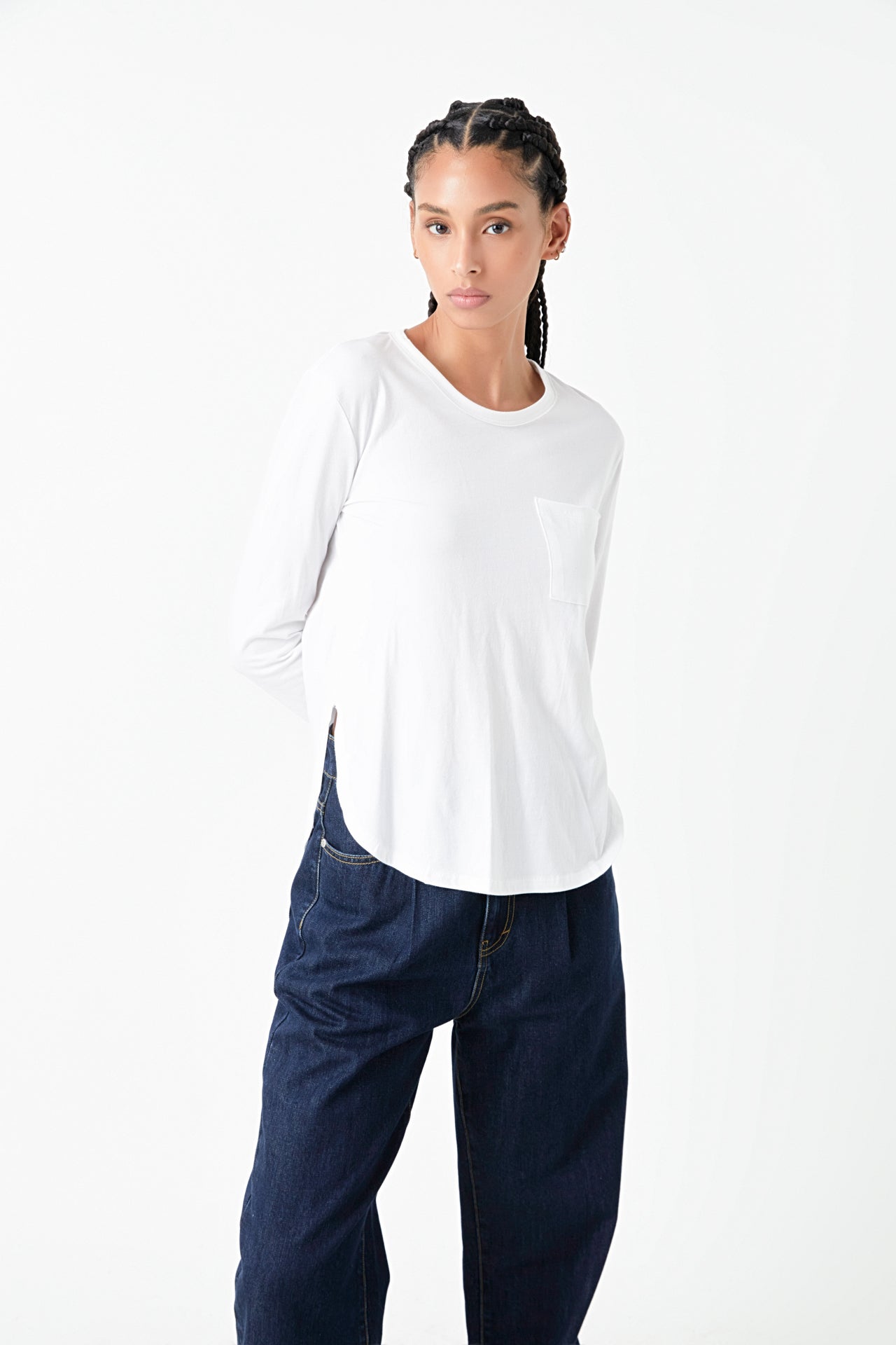 Classic Round Neck Long Sleeve