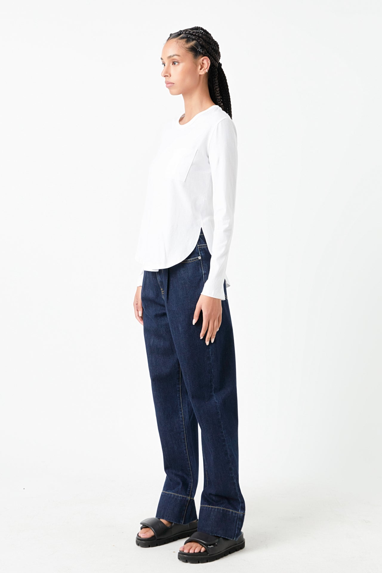 Classic Round Neck Long Sleeve