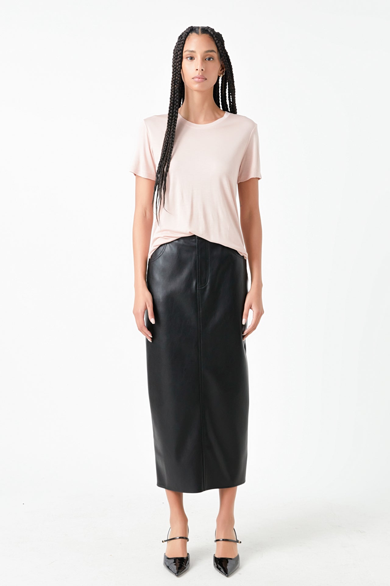 Classic Round Neck T-shirt With Round Neck