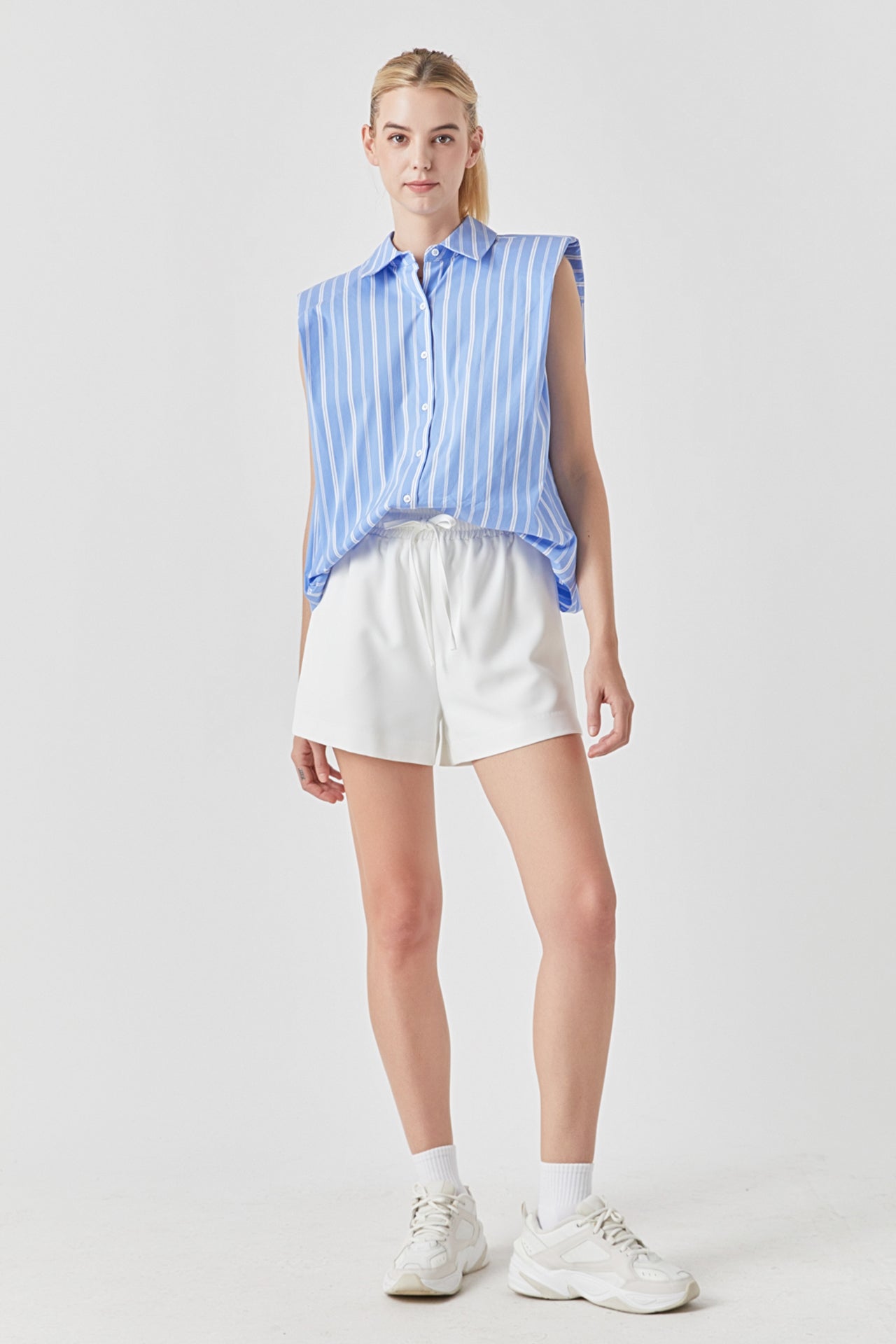 Elastic Waist Shorts