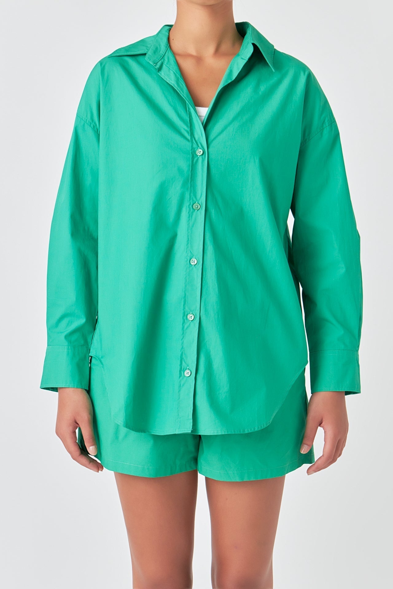 Oversize Collared Shirt