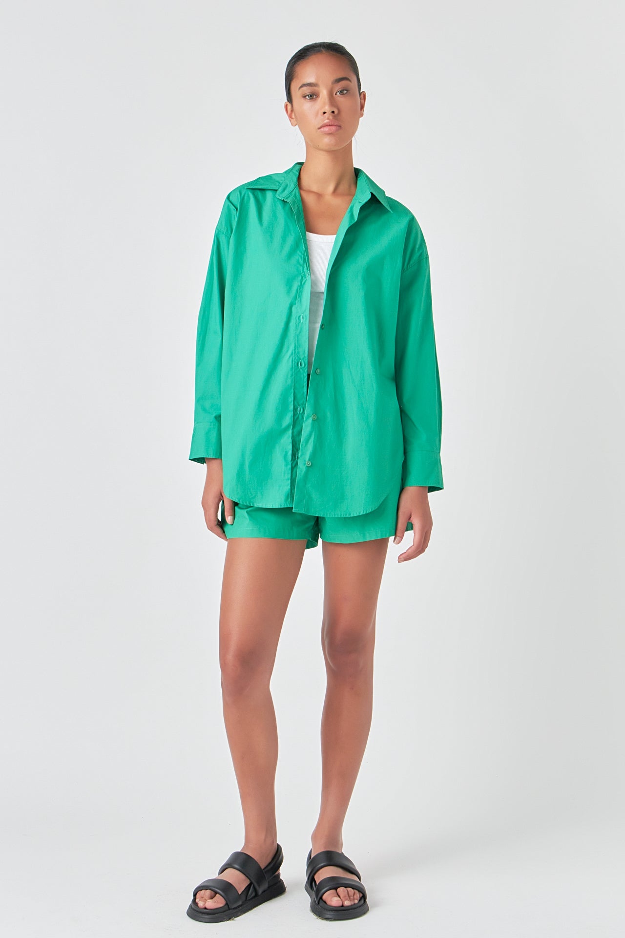 Oversize Collared Shirt