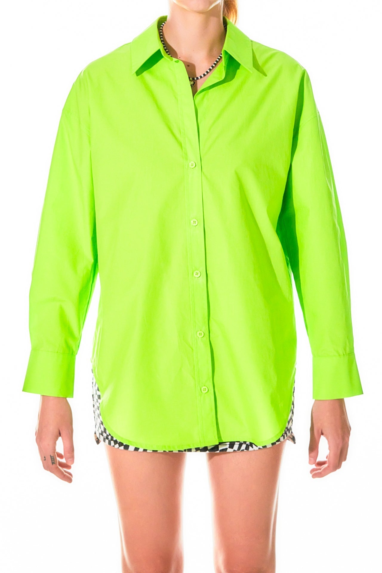 Oversize Collared Shirt