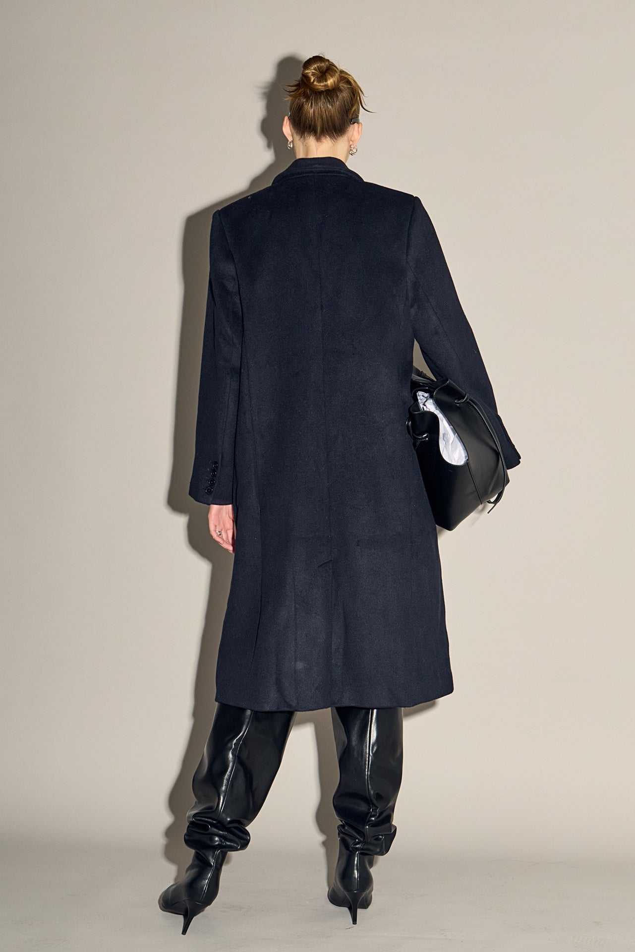 Oversize Wool Trench Coat