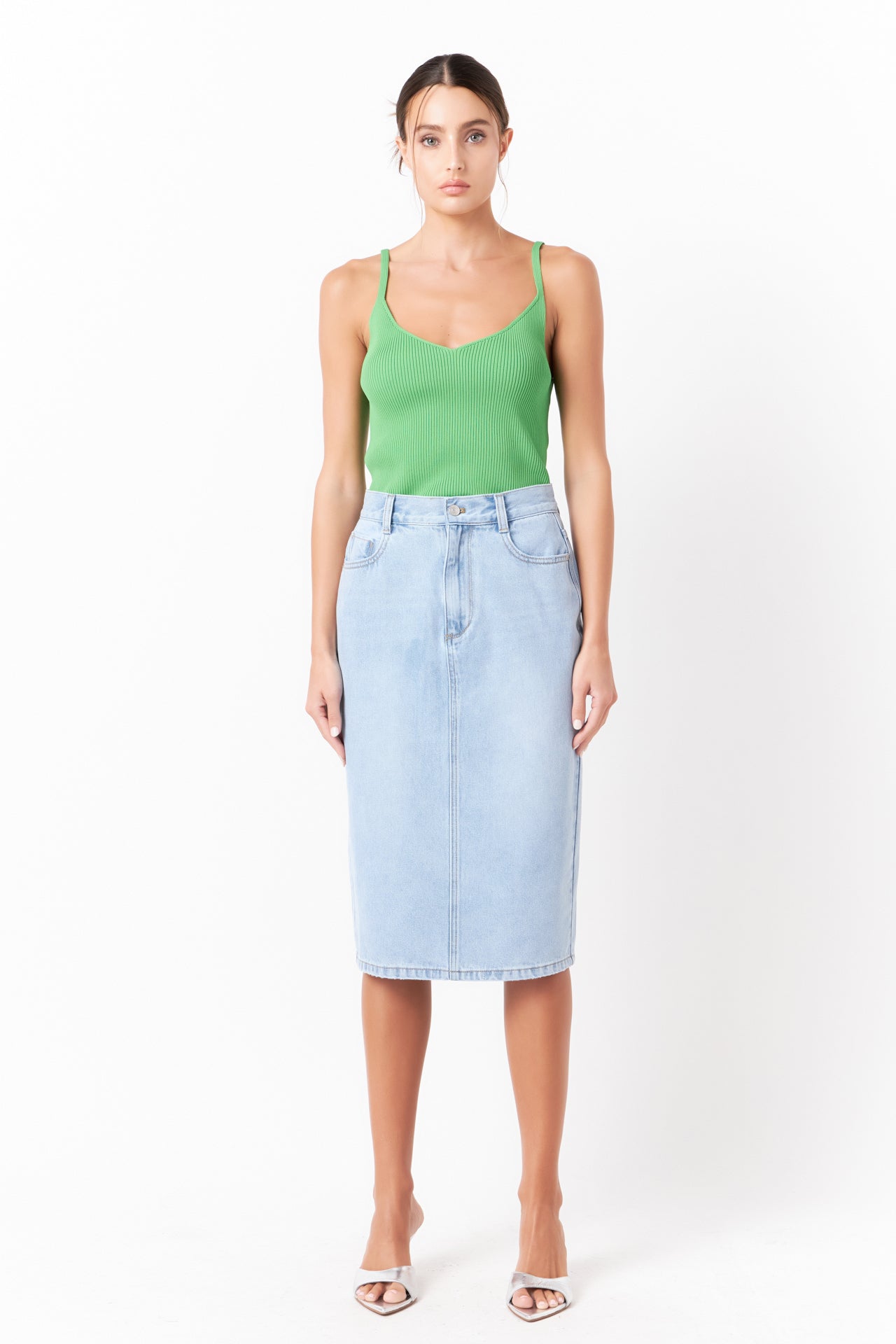 Everday Elevated Strappy Knit Top