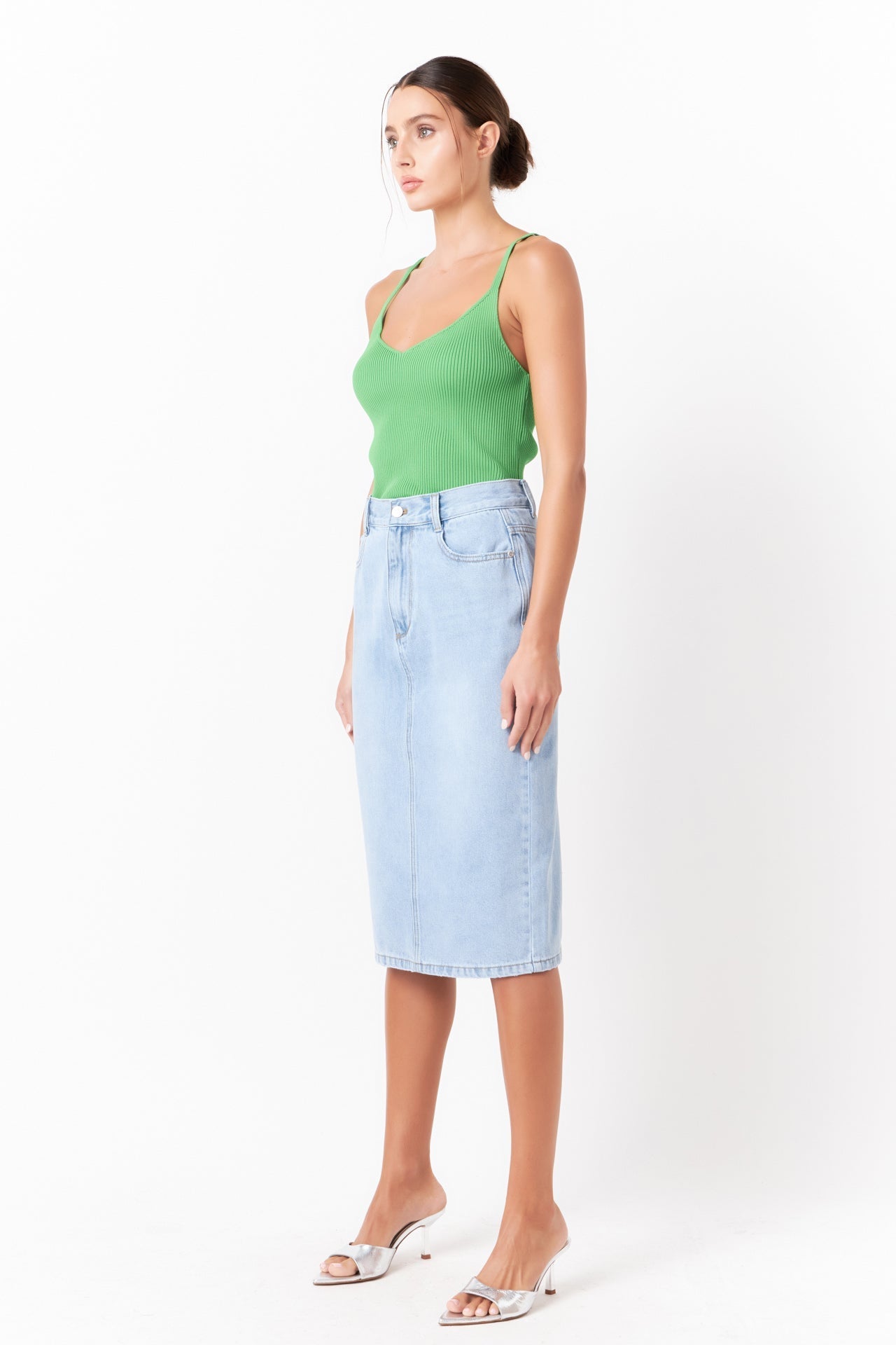 Everday Elevated Strappy Knit Top