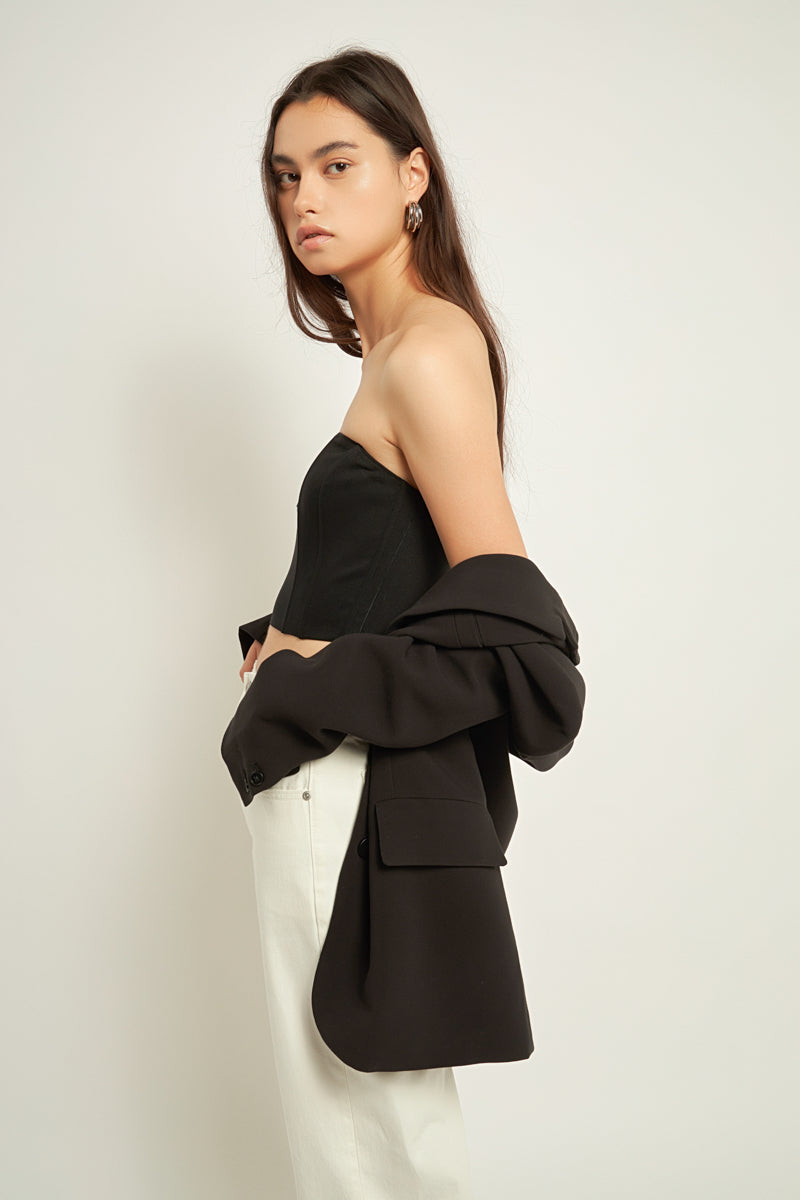 Sweetheart Corset Tube Top