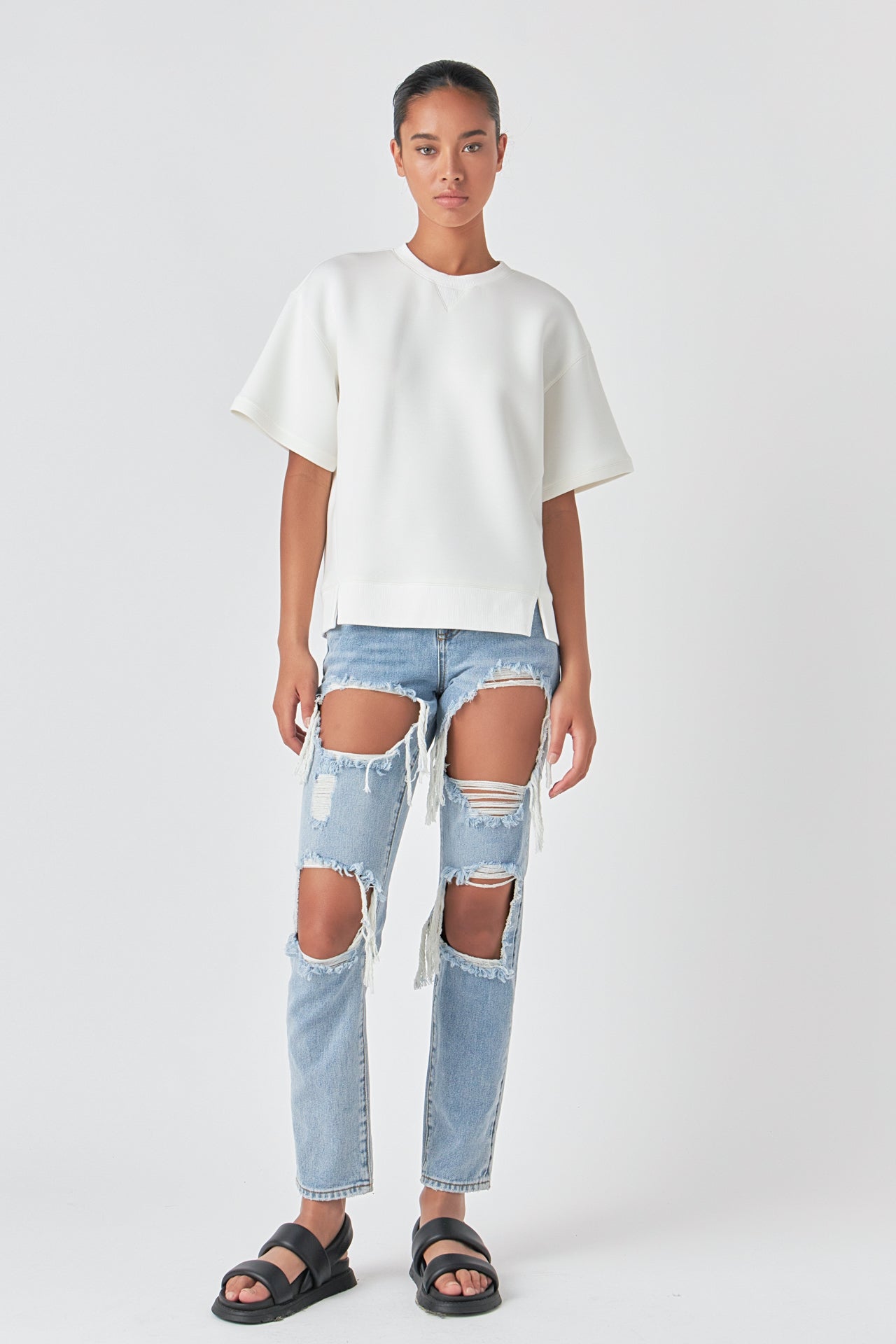 디스트레스드 데님