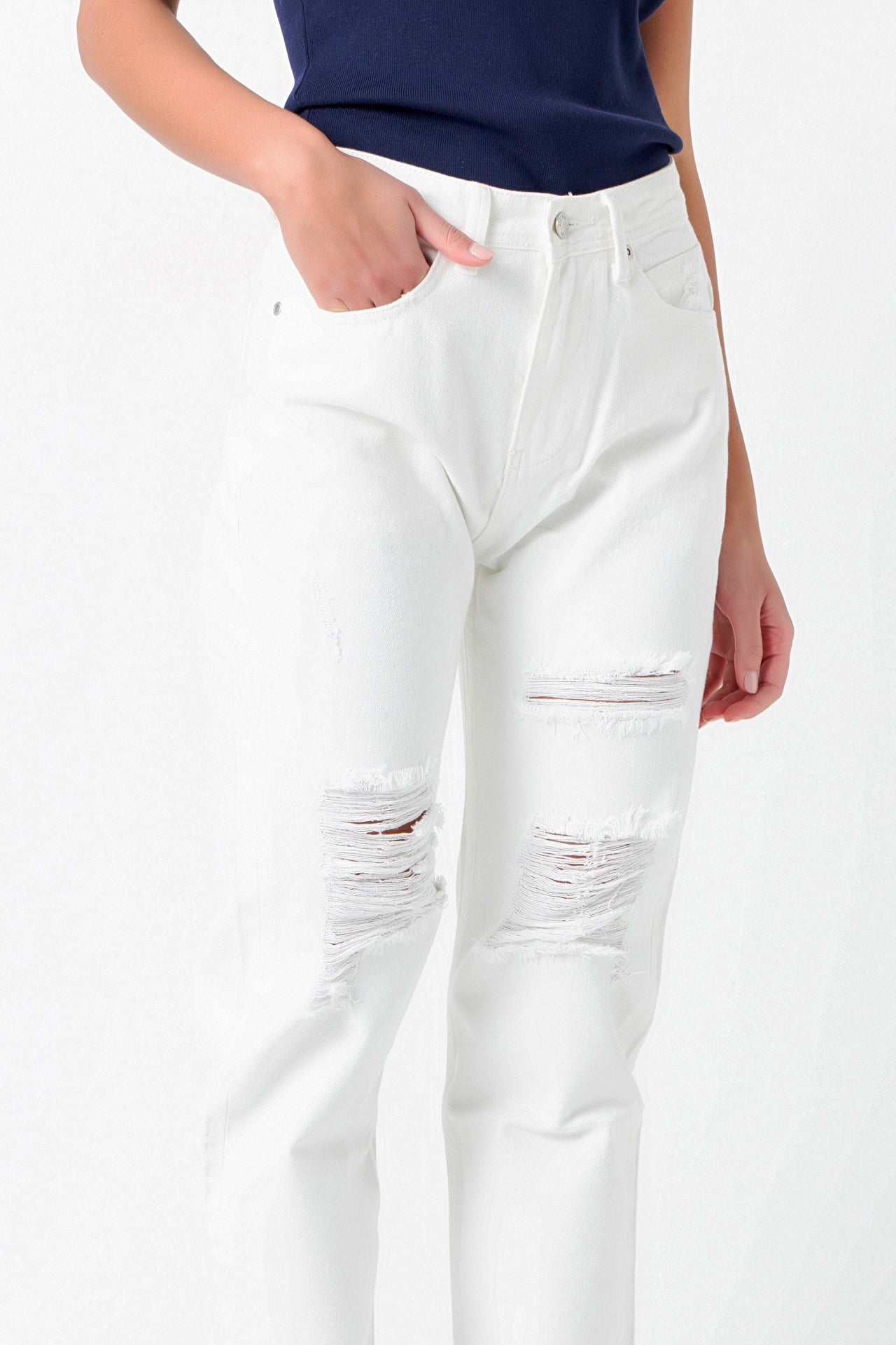 Destroyed Jeans