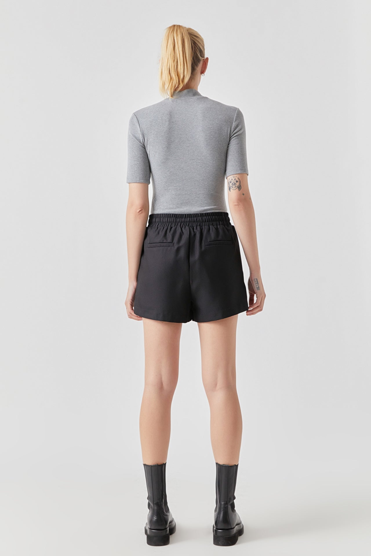 Elastic Waist Shorts