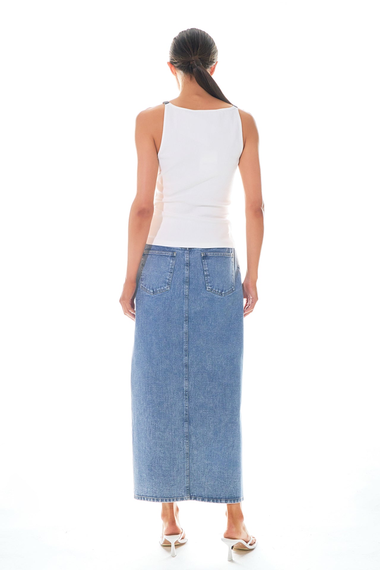 Western Belt Tank Top