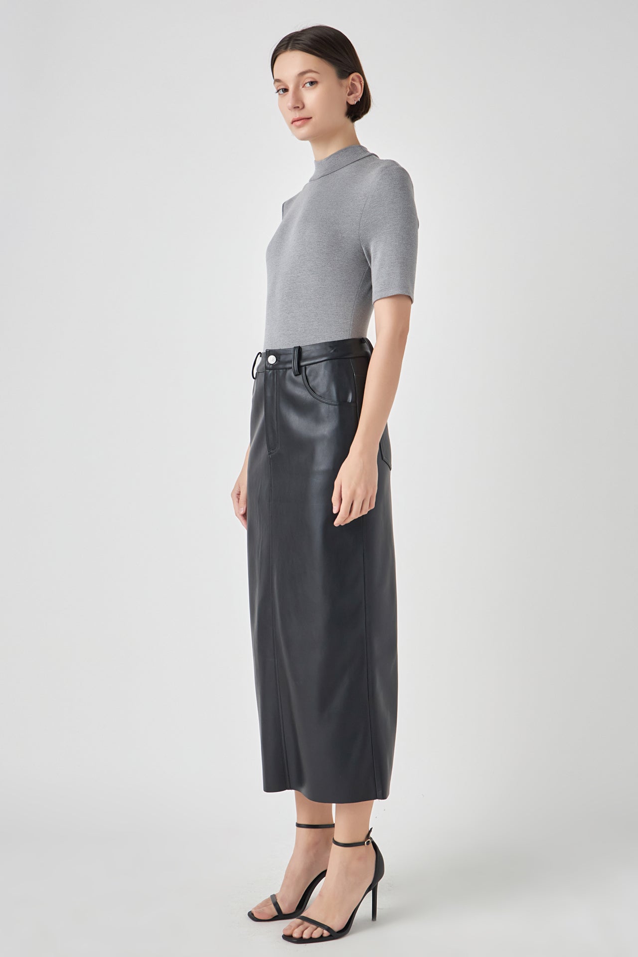 Soft Mock Neck Bodysuit