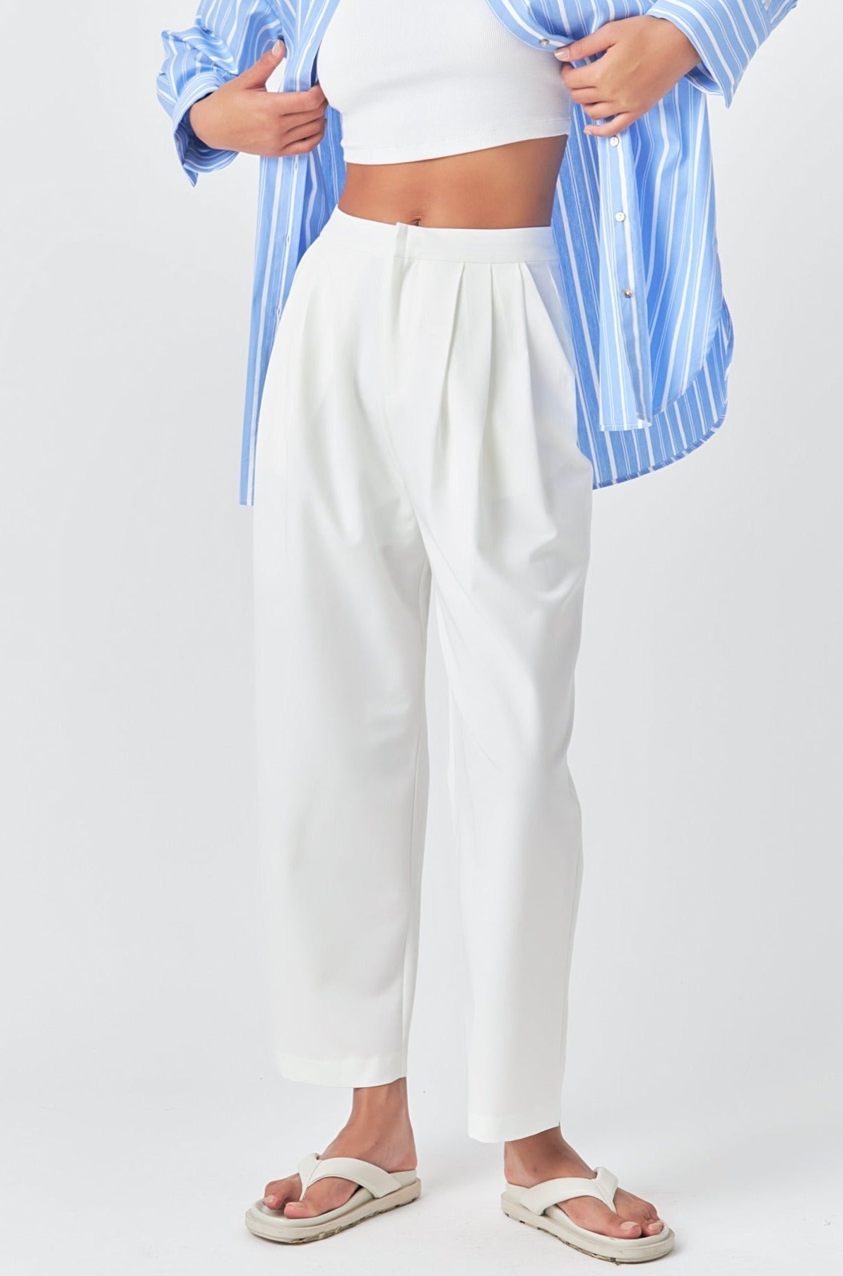 High Waist Balloon Trousers