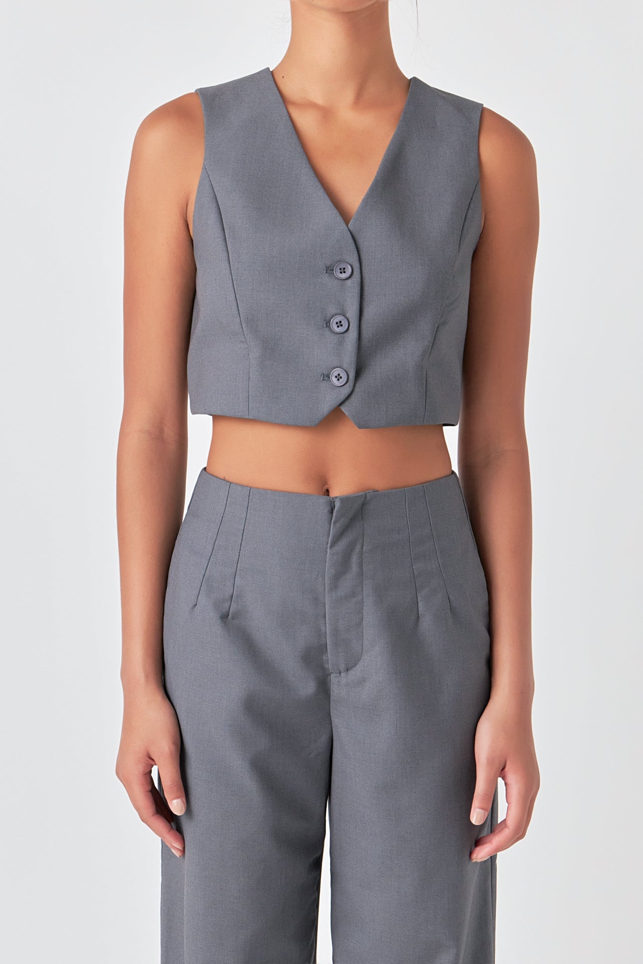 Cropped Vest
