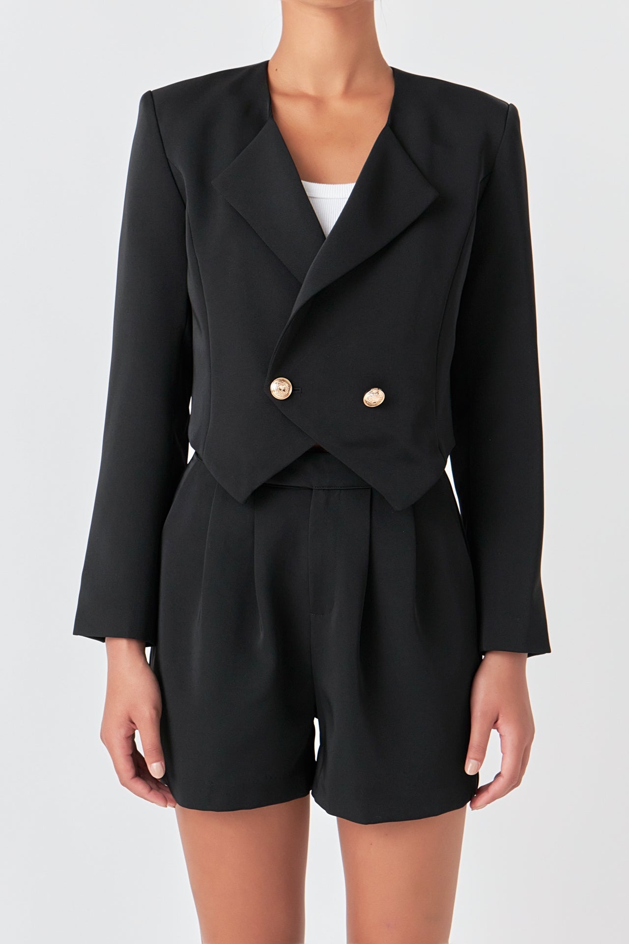 Vest Style Loose Blazer