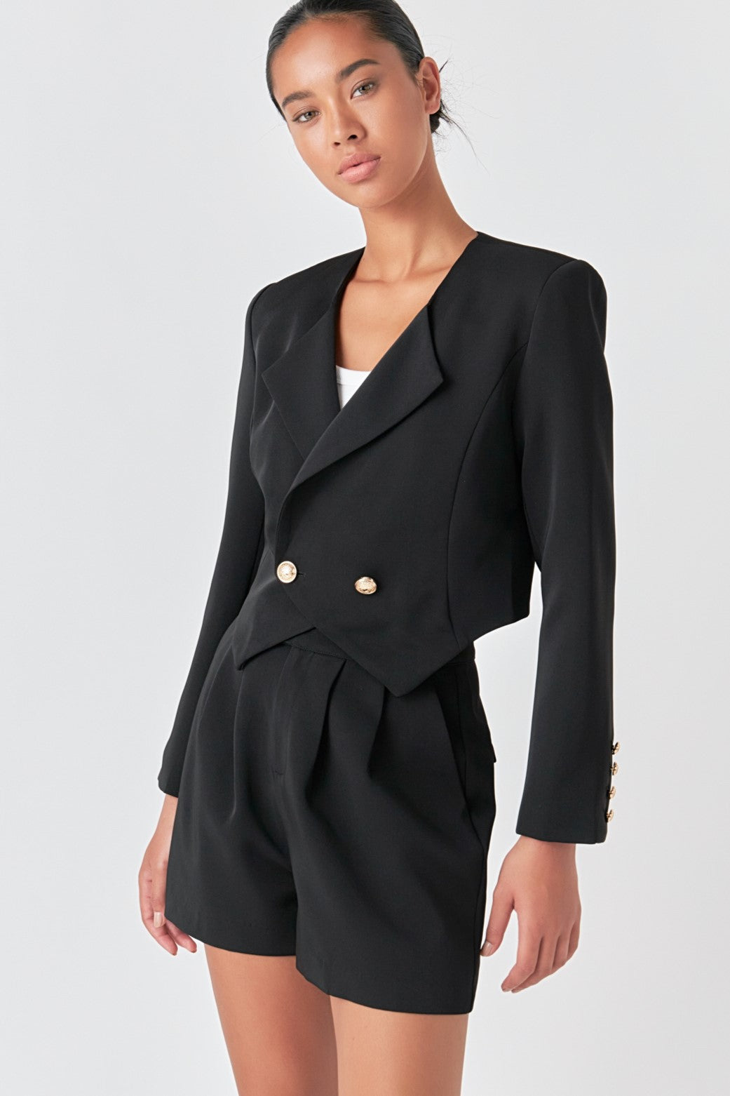 Vest Style Loose Blazer