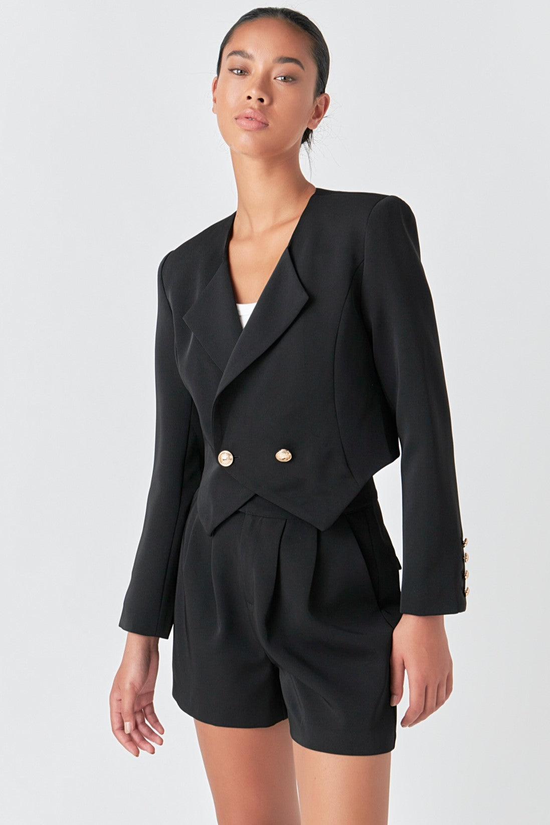 Vest Style Loose Blazer