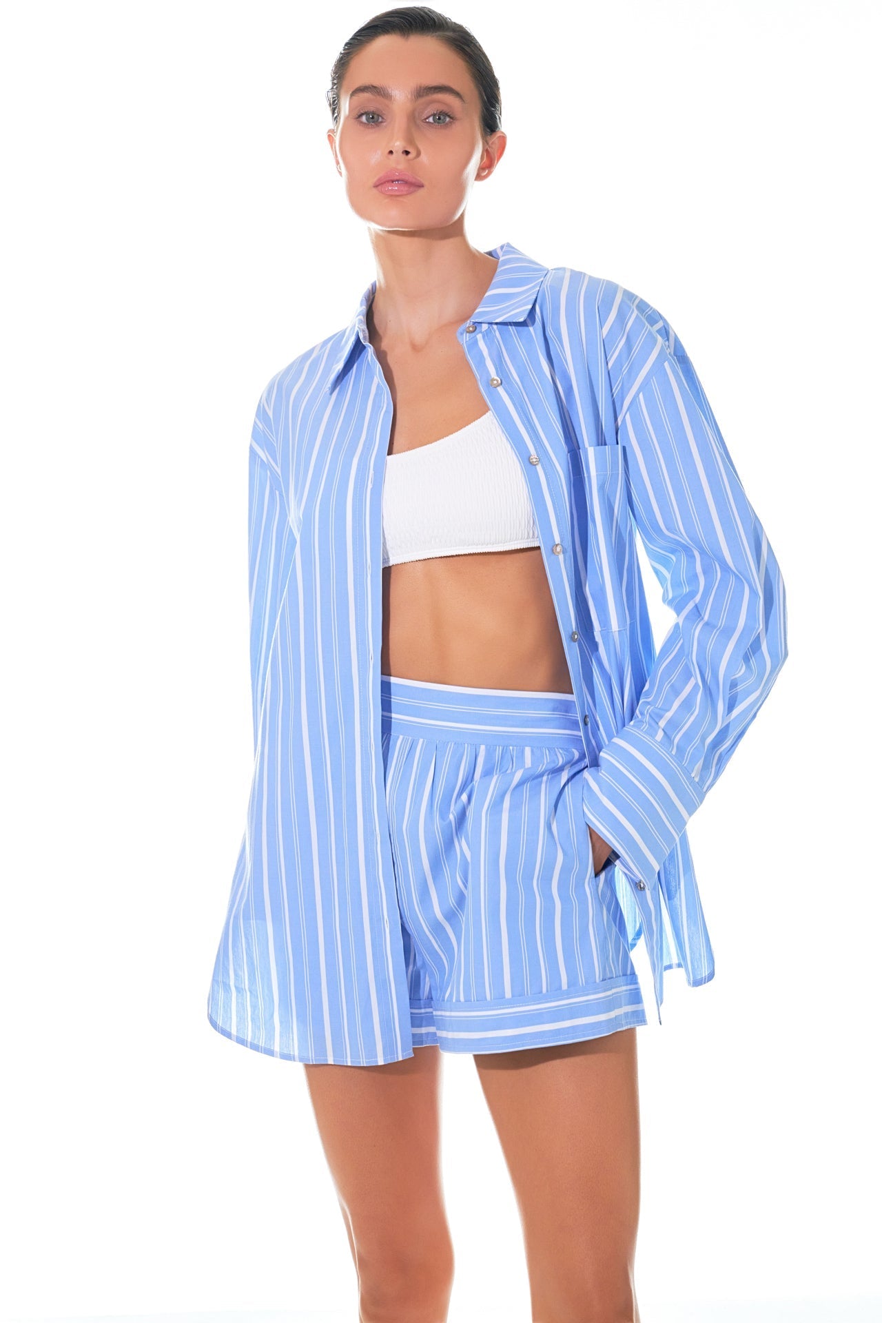 Striped Oversized Shirt