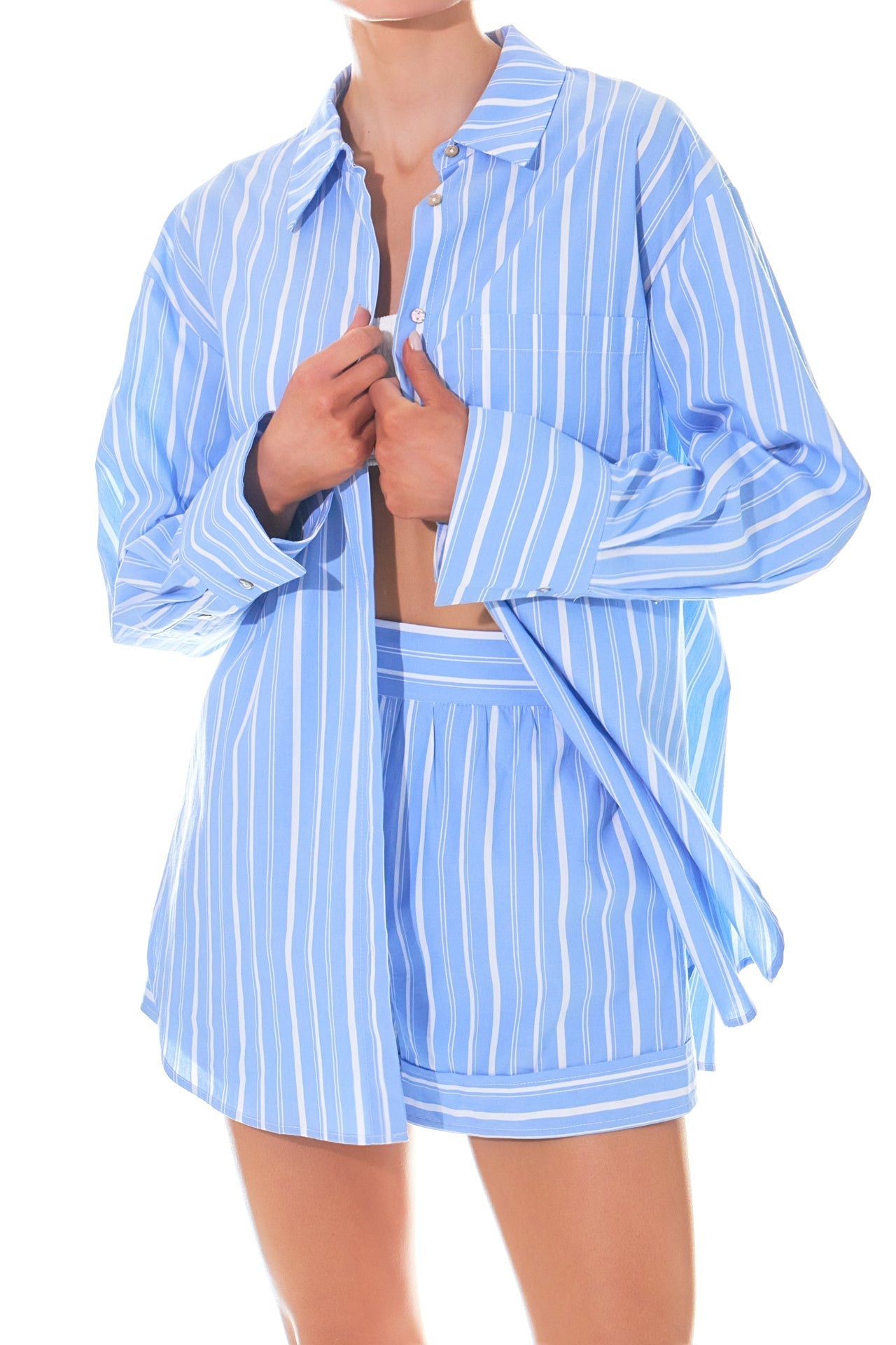 Striped Oversized Shirt