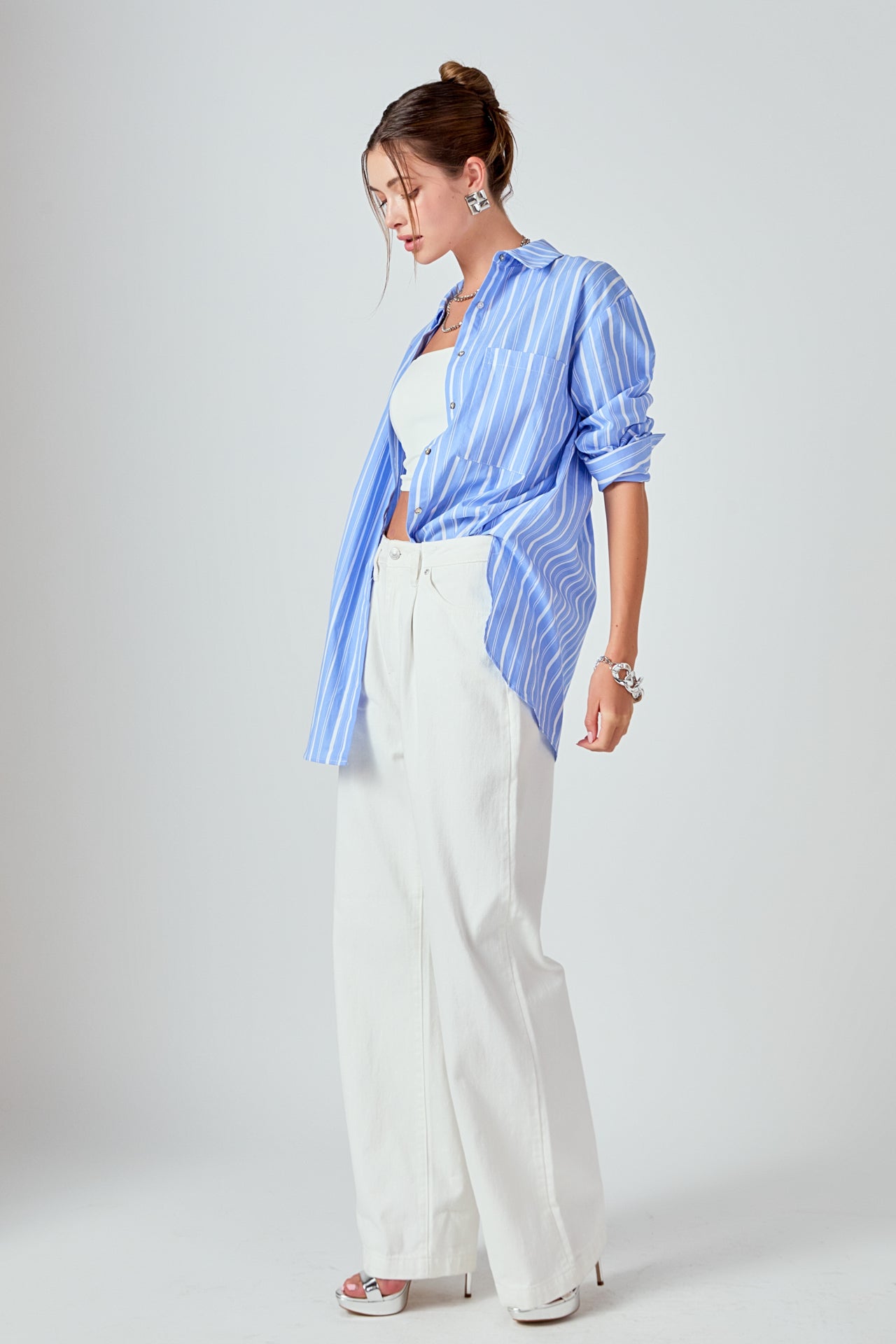 Striped Oversized Shirt