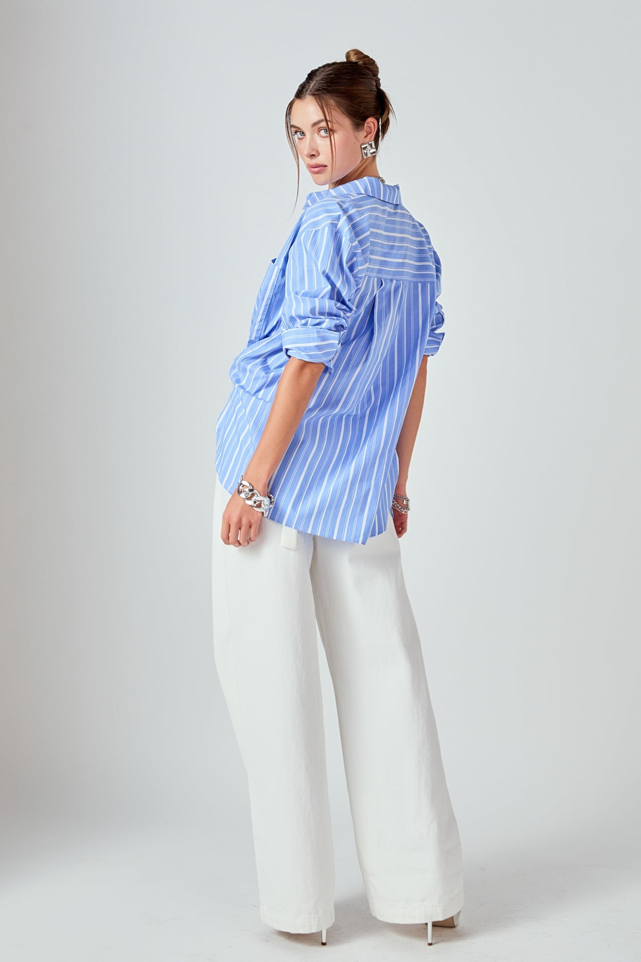 Striped Oversized Shirt