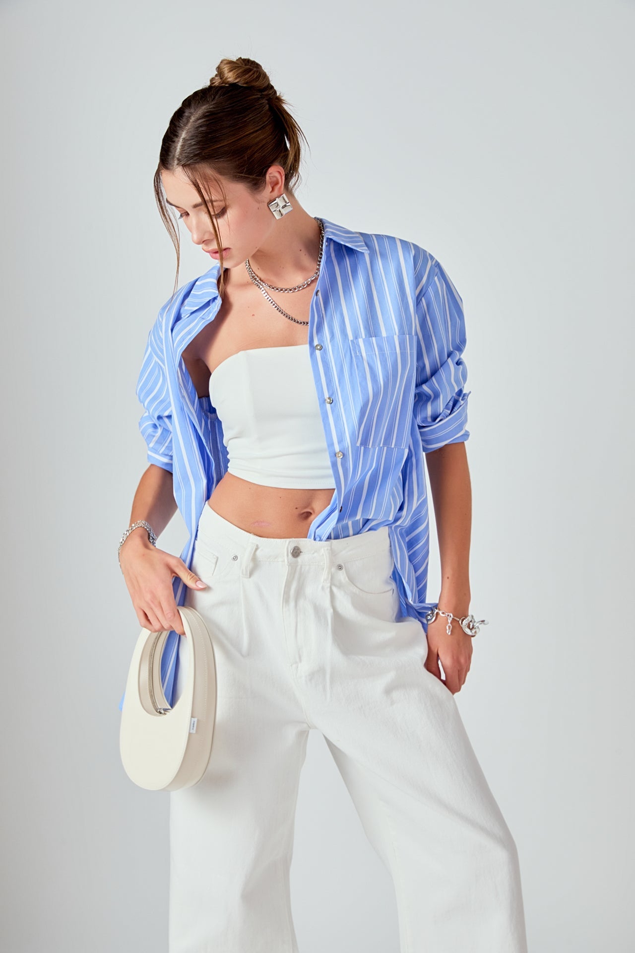 Striped Oversized Shirt