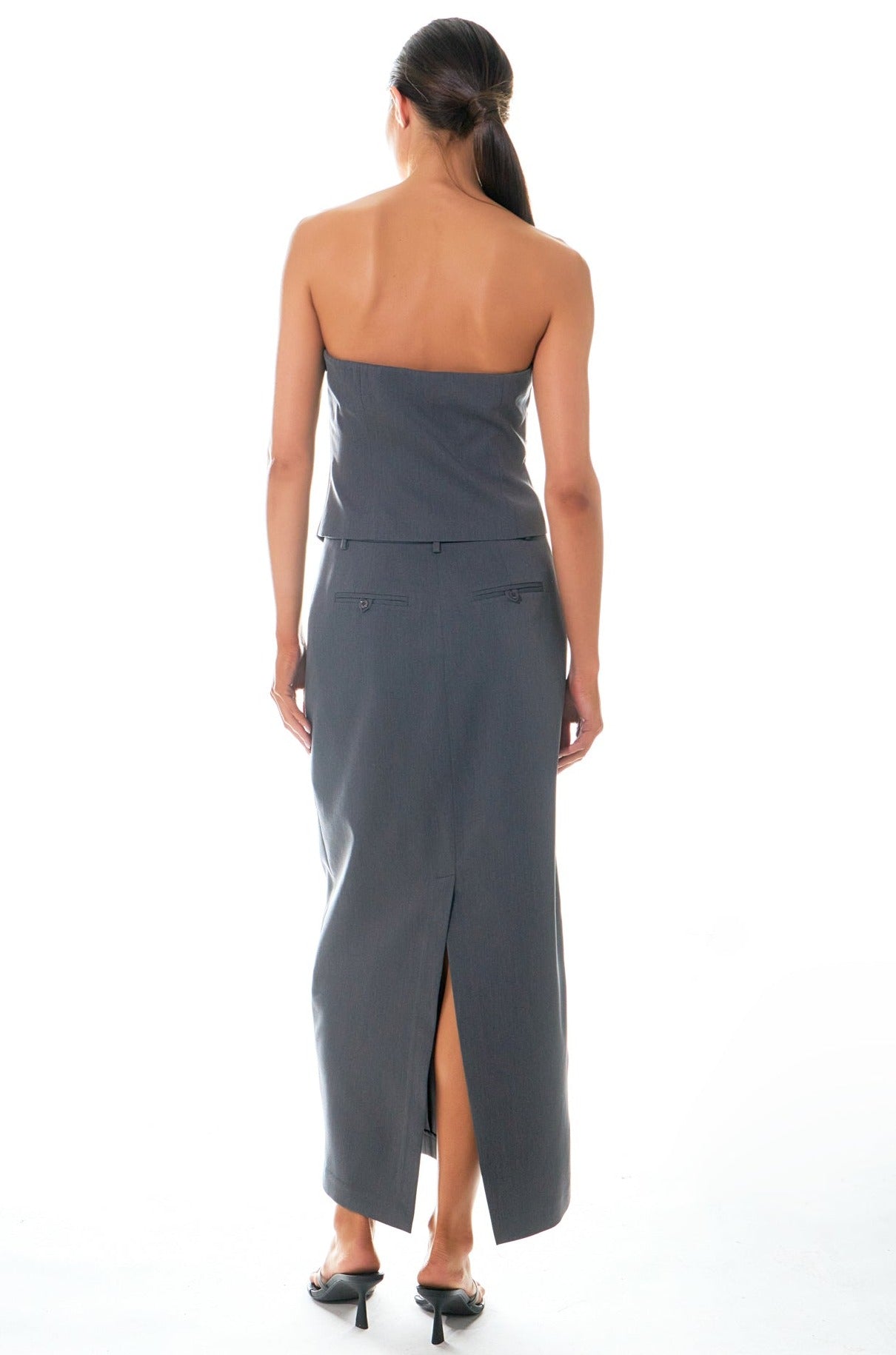 Draped Corset Top