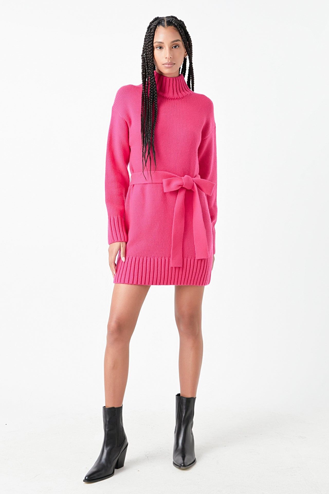 Turtle Neck Dress