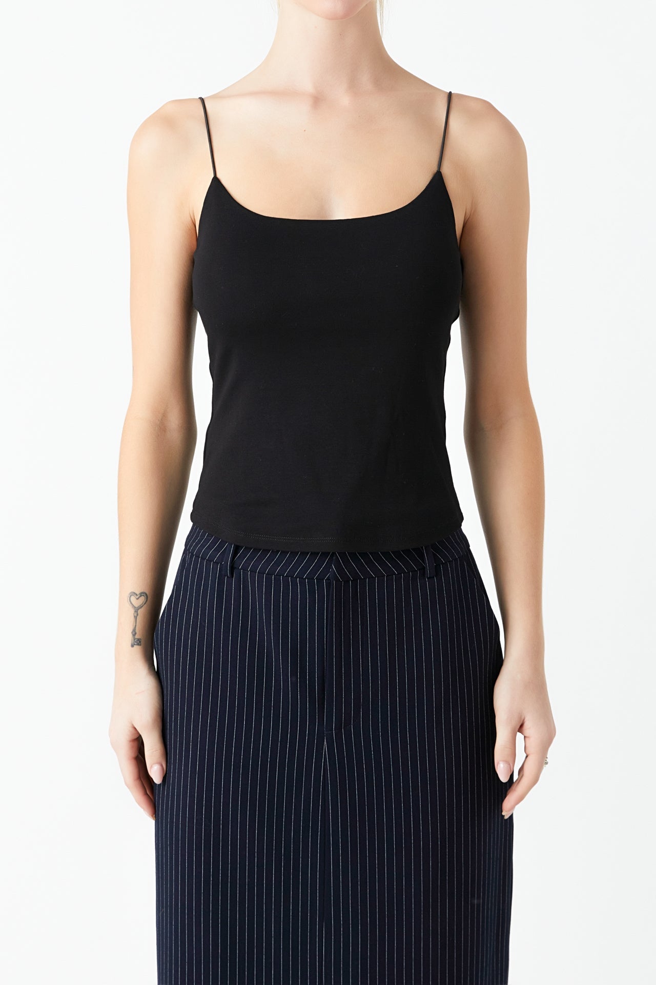 Sleeveless Jersey Top