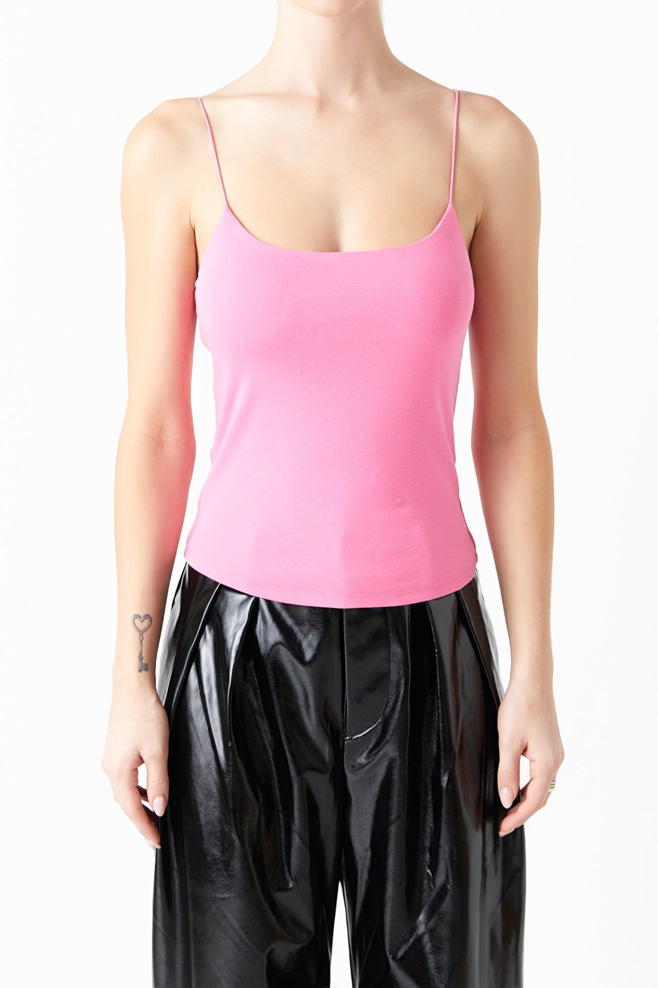 Sleeveless Jersey Top