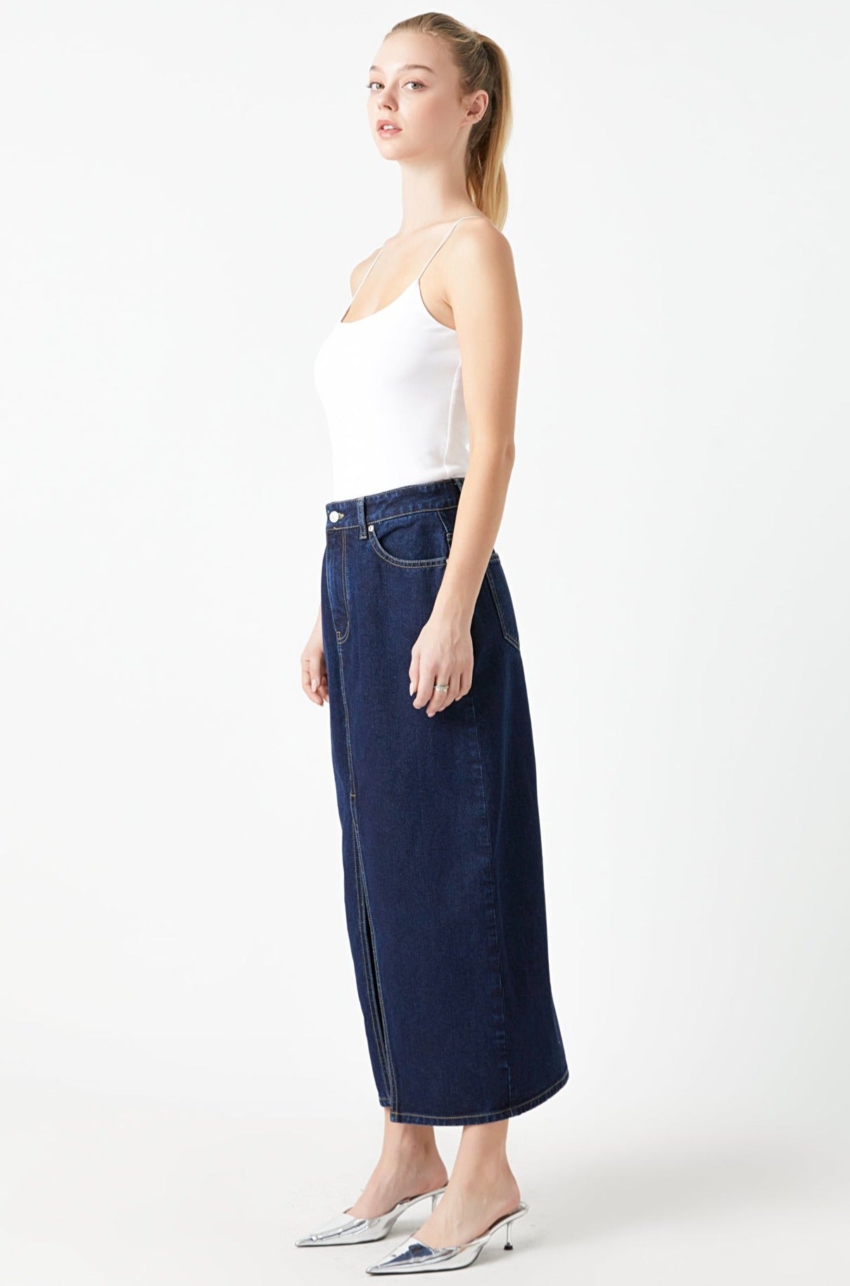 Sleeveless Jersey Top