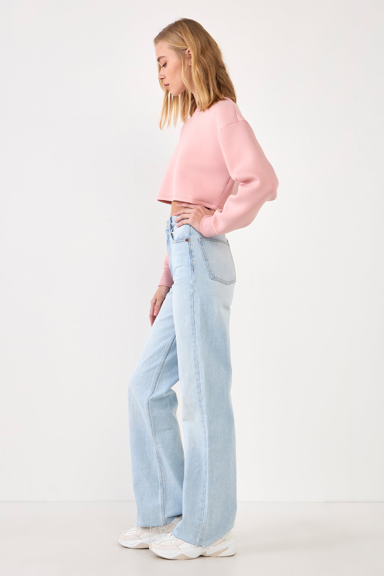 Loungewear Cropped Sweatshirt