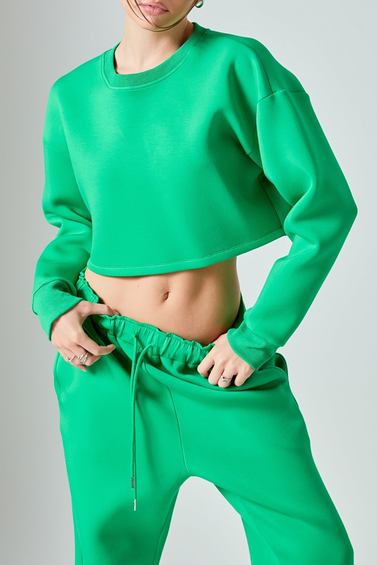 Loungewear Cropped Sweatshirt