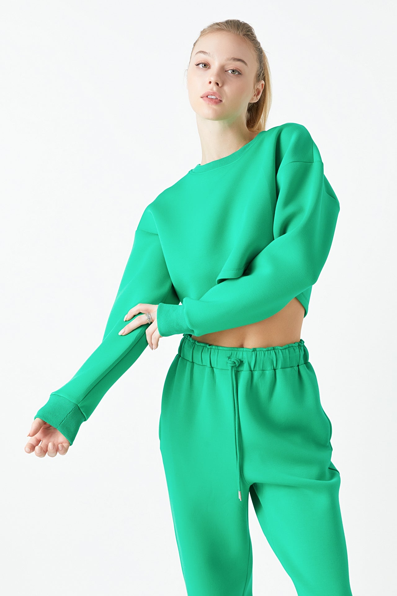 Loungewear Cropped Sweatshirt
