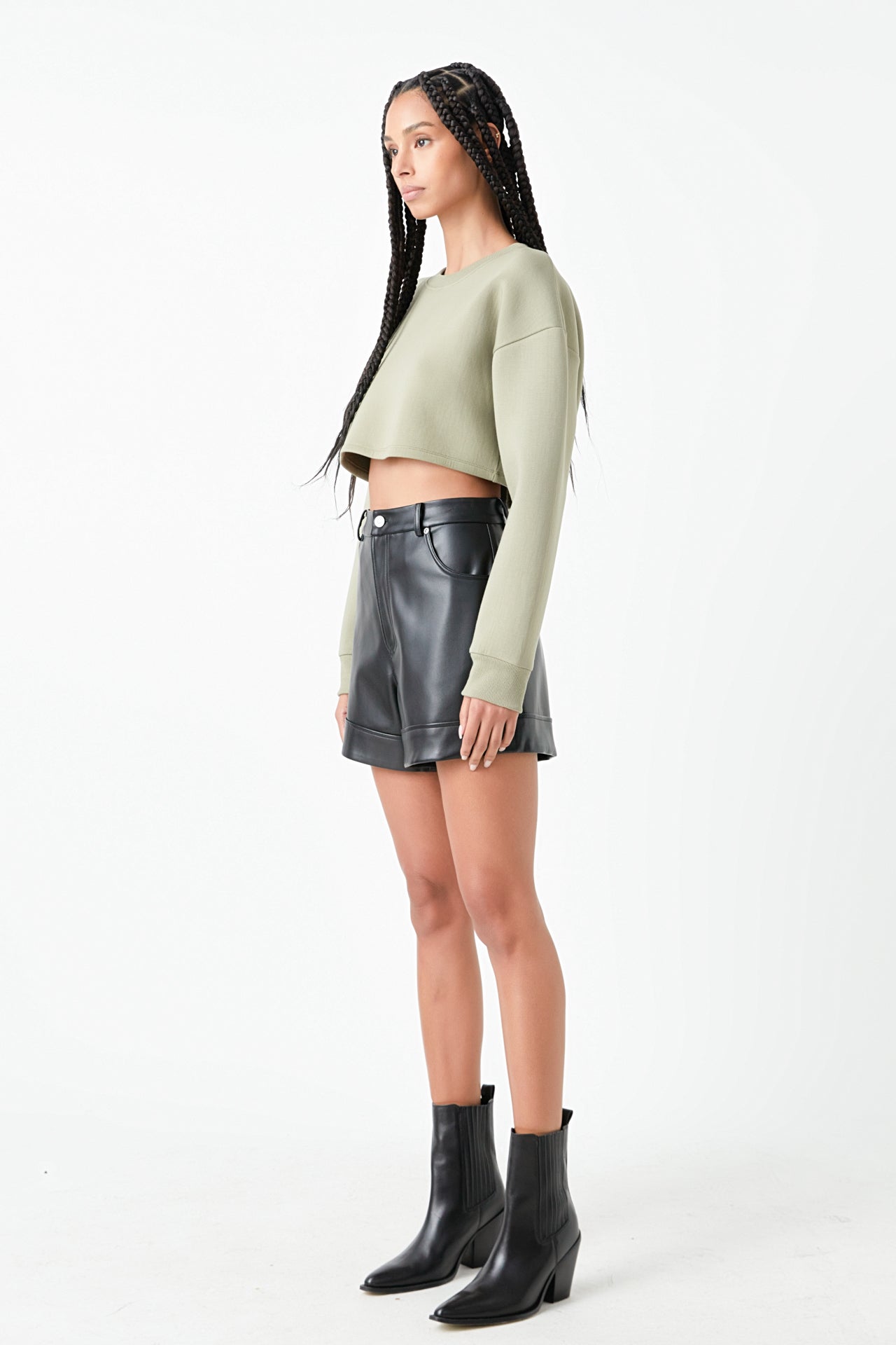 Loungewear Cropped Sweatshirt