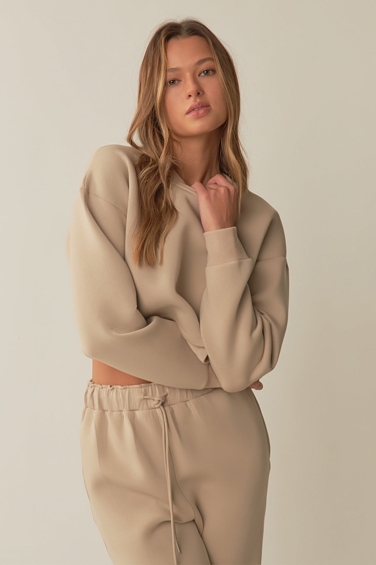 Loungewear Cropped Sweatshirt