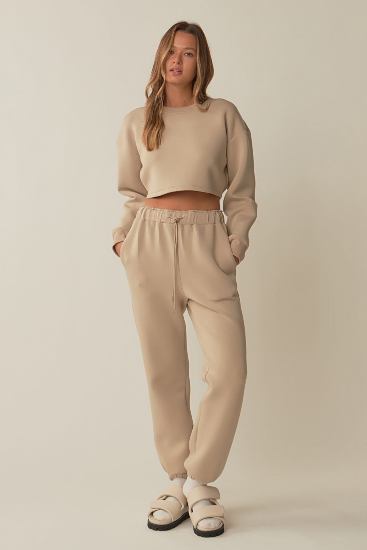 Loungewear Cropped Sweatshirt